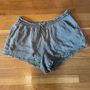 AERIE | green lounge shorts XL